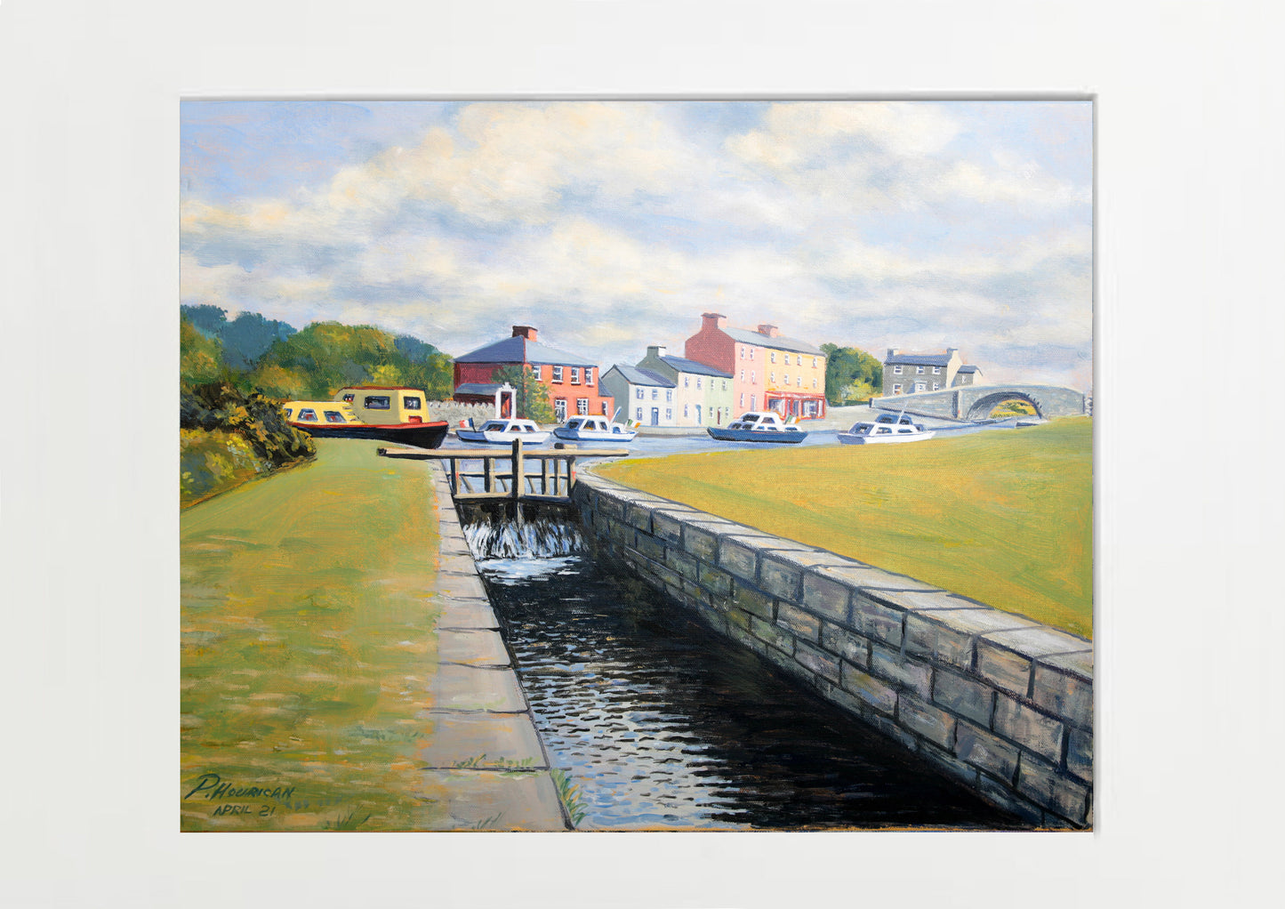 Pat Hourican; Clondra Harbour