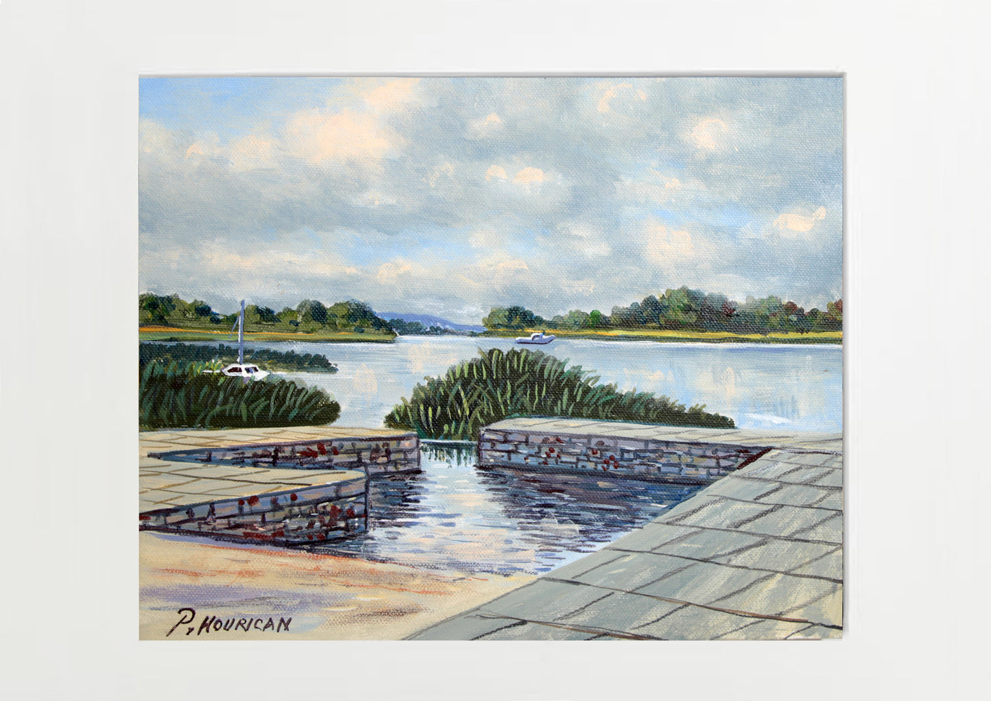 Pat Hourican; Lanesboro Harbour