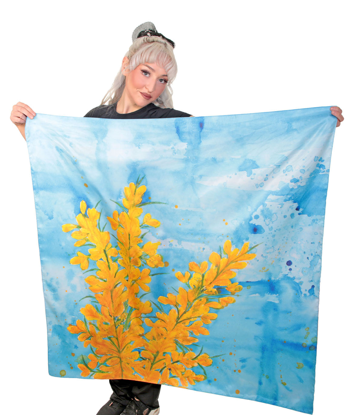 Wild Bog Flower Scarf