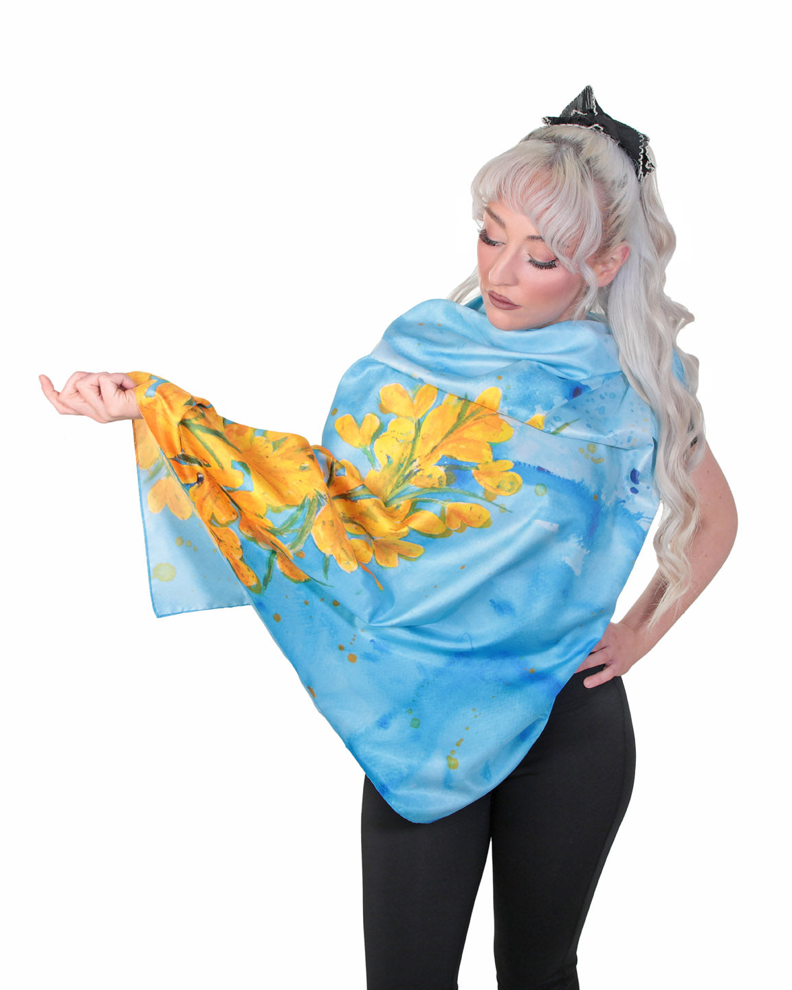 Wild Bog Flower Scarf
